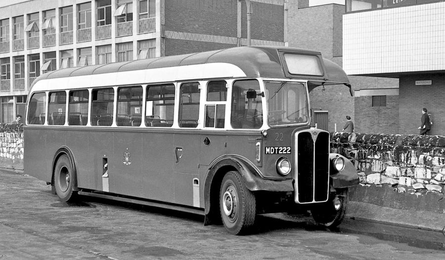  AEC Regal III 9621A Roe (B39F) 1953 года  (UK) (фото 2 из 2)